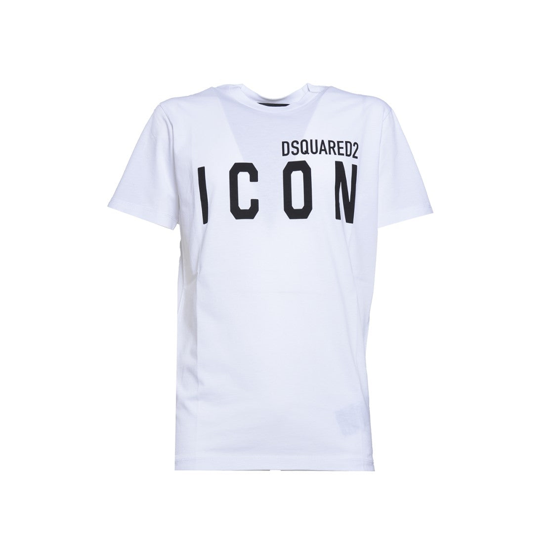 Dsquared2 Textured Cotton Crew Neck T-Shirt