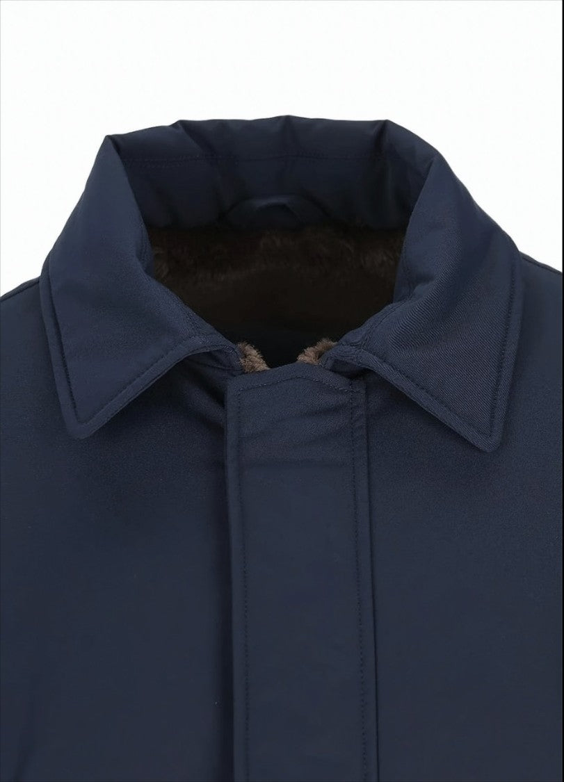 Herno Classic Button And Zip Closure Jacket