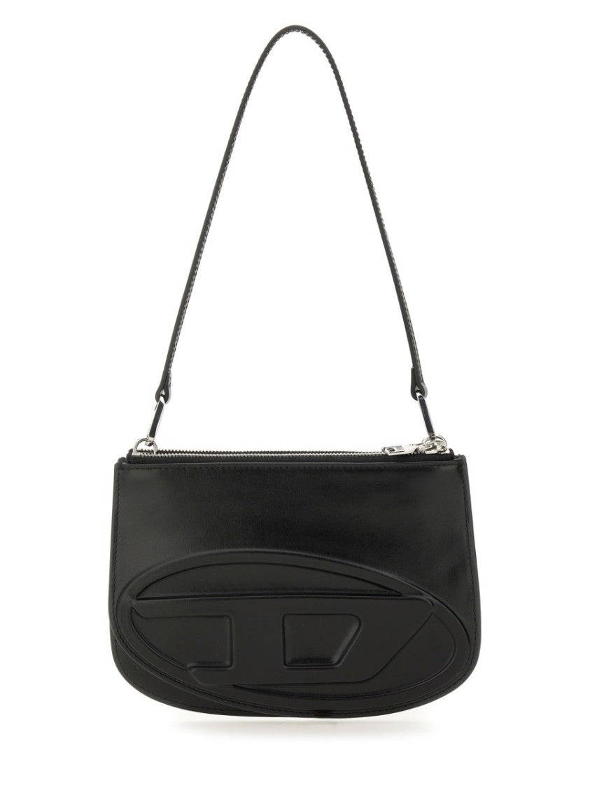 Diesel 1Dr Twin Smooth Minimalist Shoulder Bag