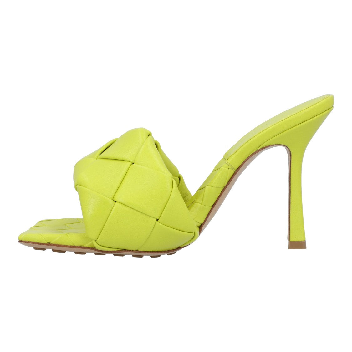 Bottega Veneta Lido Mule Yellow