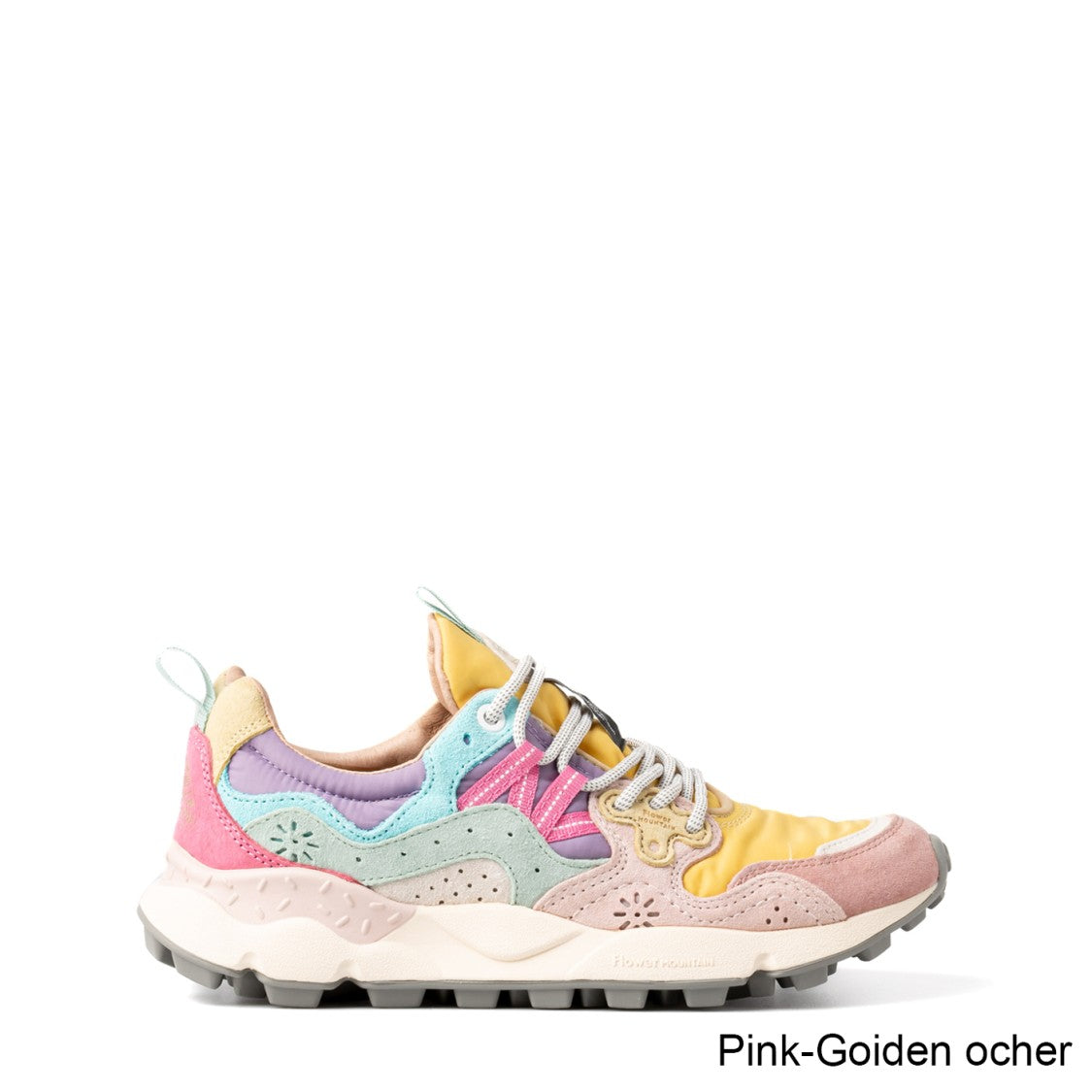 Flower Mountain Yamano 3 Woman Pink/ Ocher/ Light Pink Sneakers