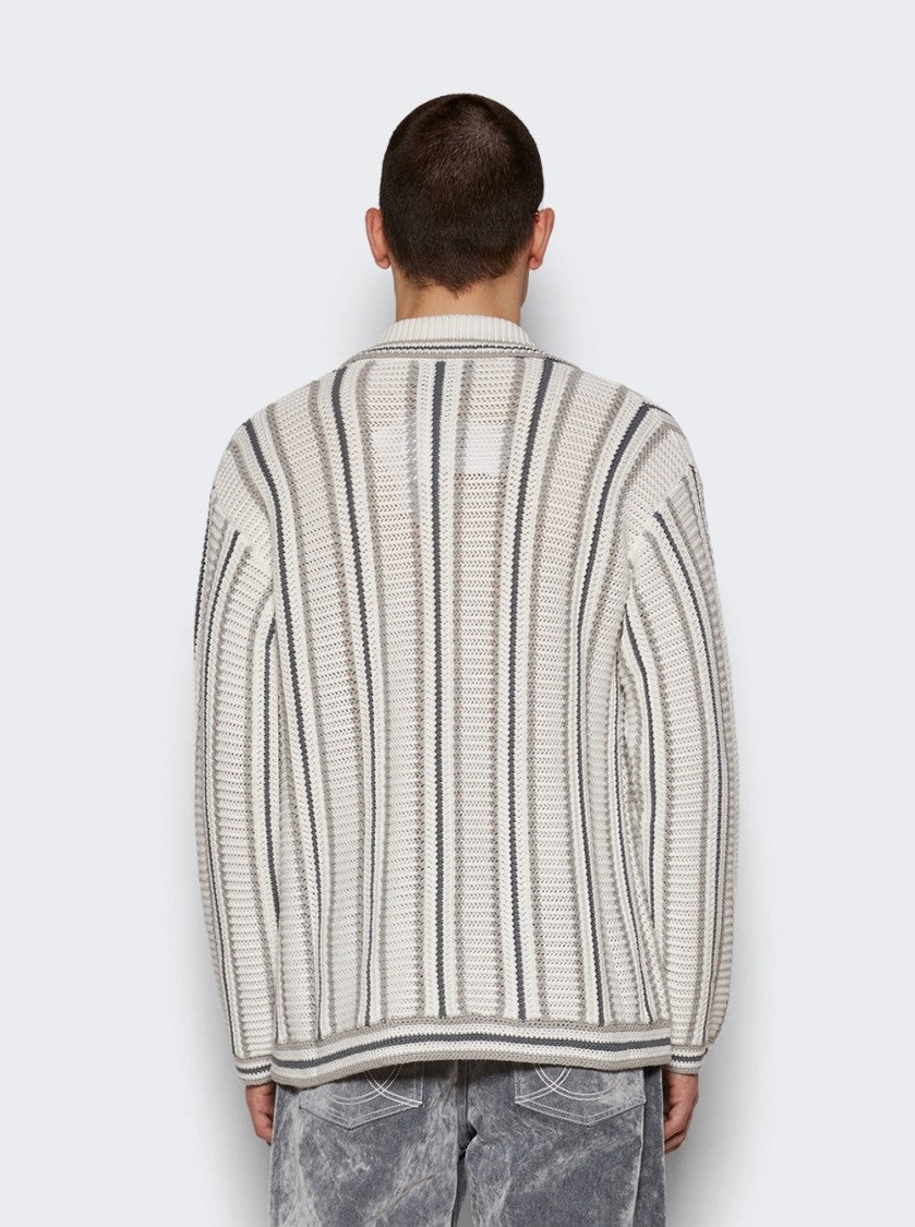 Casablanca Crochet Textured Shirt