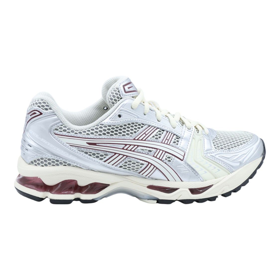 Asics Breathable Mesh Sneakers With Cushioned Sole And Gel Inserts