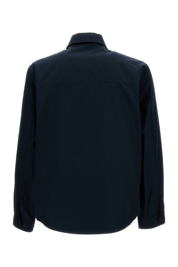 Woolrich Light Ramar Overshirt With Classic Collar