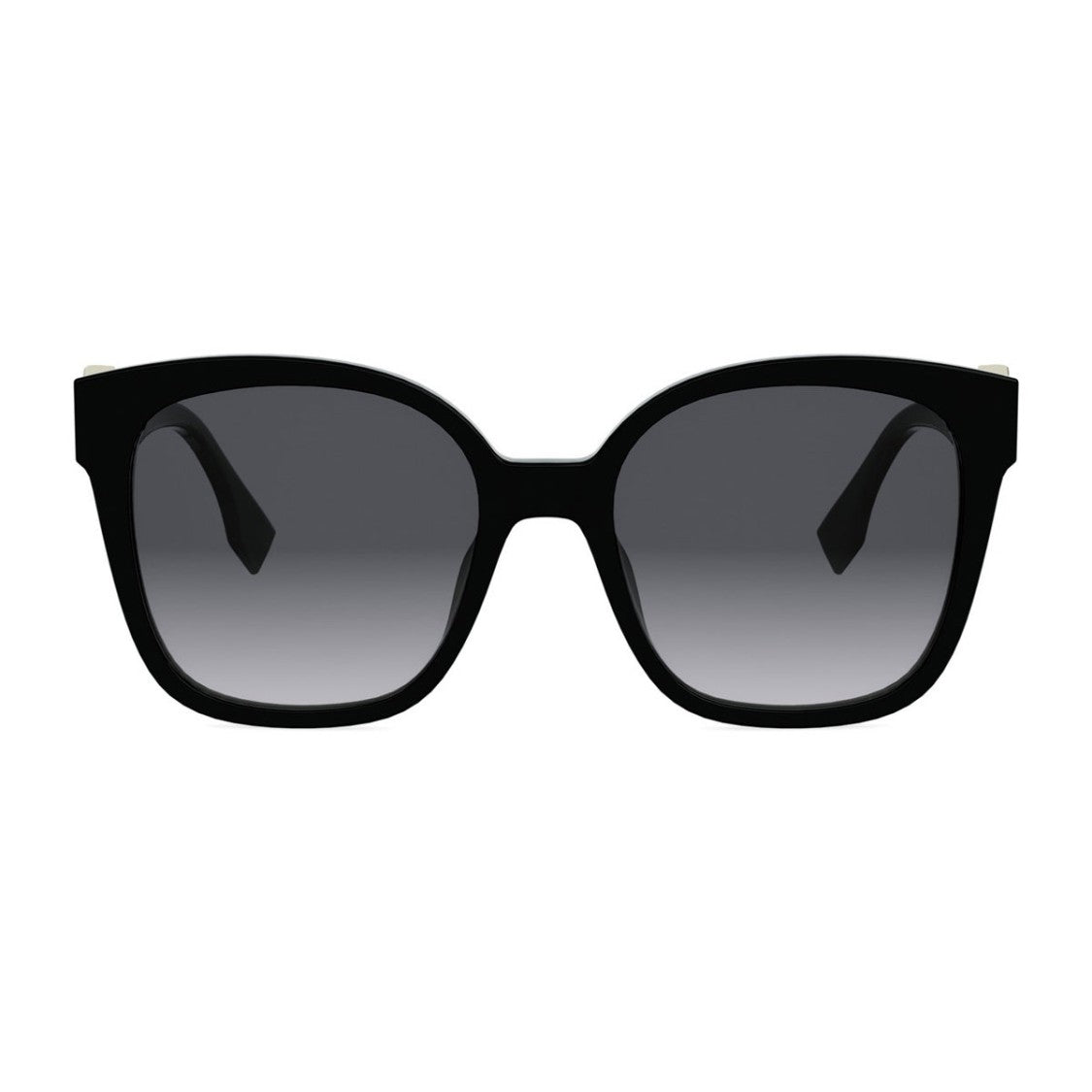 Fendi Black Ff Diamonds Acetate Cat-Eye Sunglasses