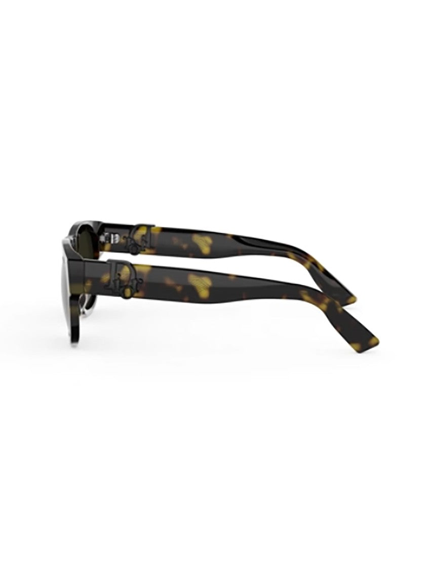 Dior Tortoiseshell Oblique S4i Rectangular Sunglasses