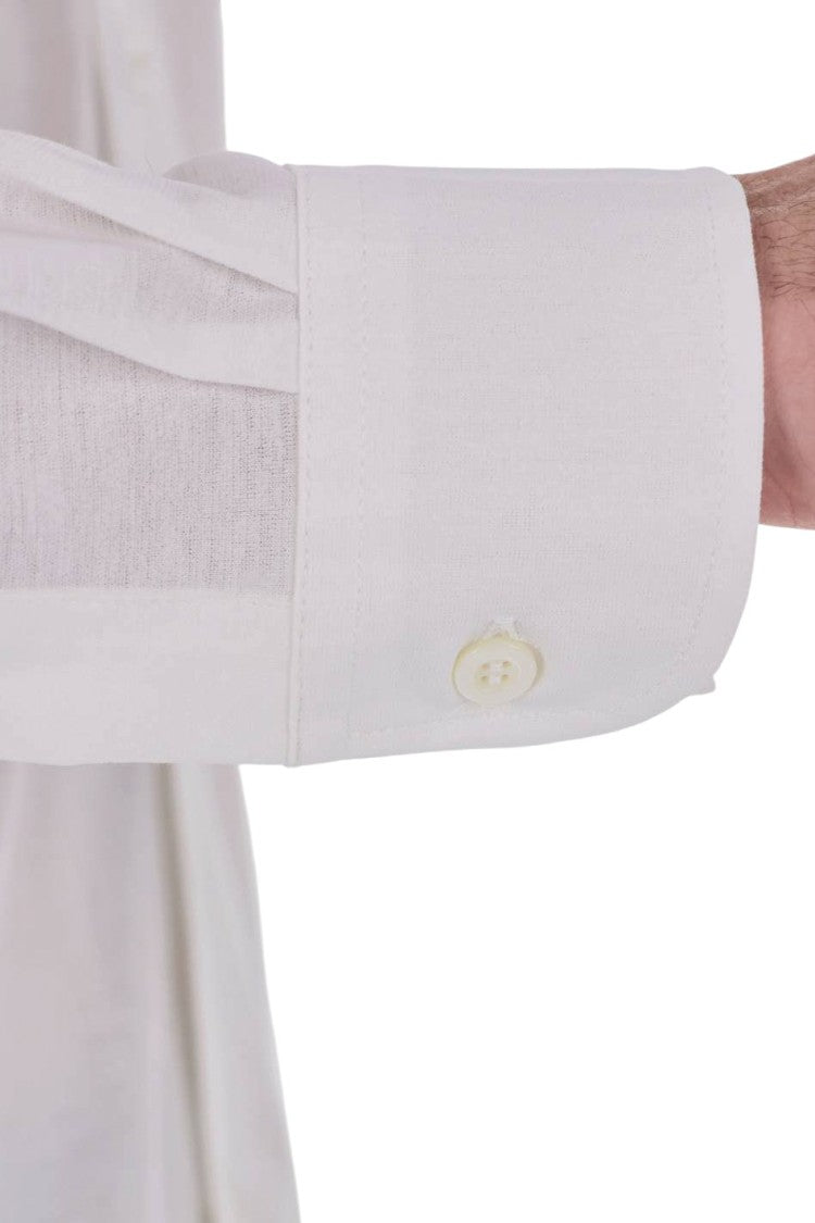 Herno Button-Down Cotton Crepe Shirt