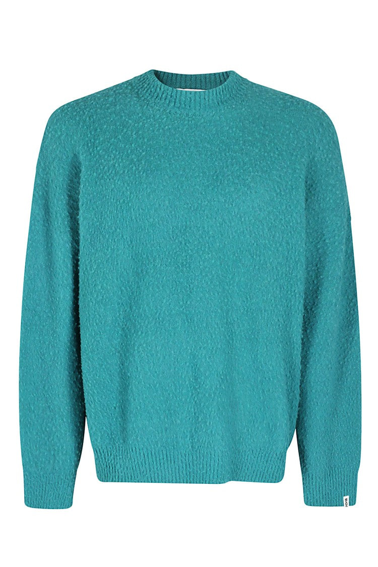 Bonsai Crewneck Textured Oversized Knit Sweater