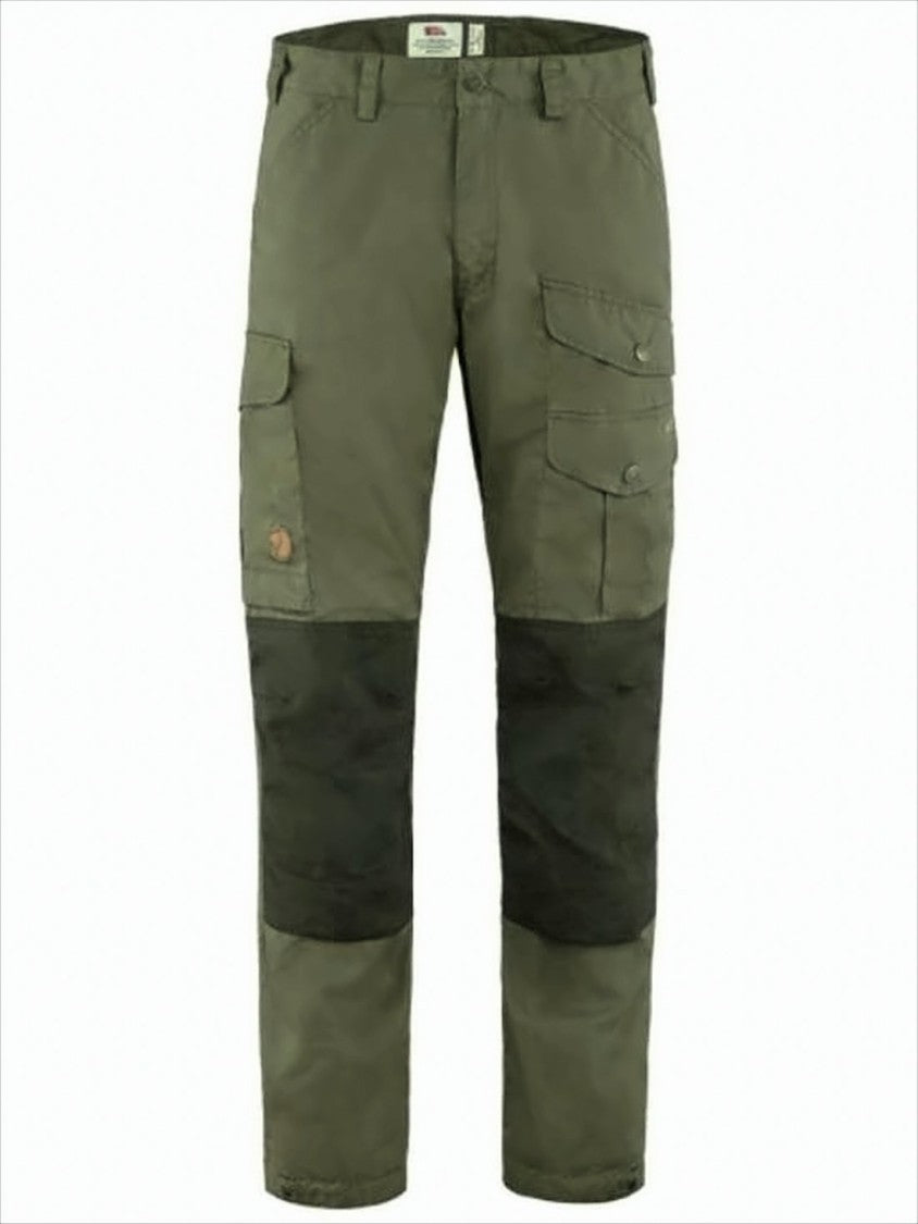 Fjallraven Kanken Two-Tone Straight Pants With Reinforced Details
