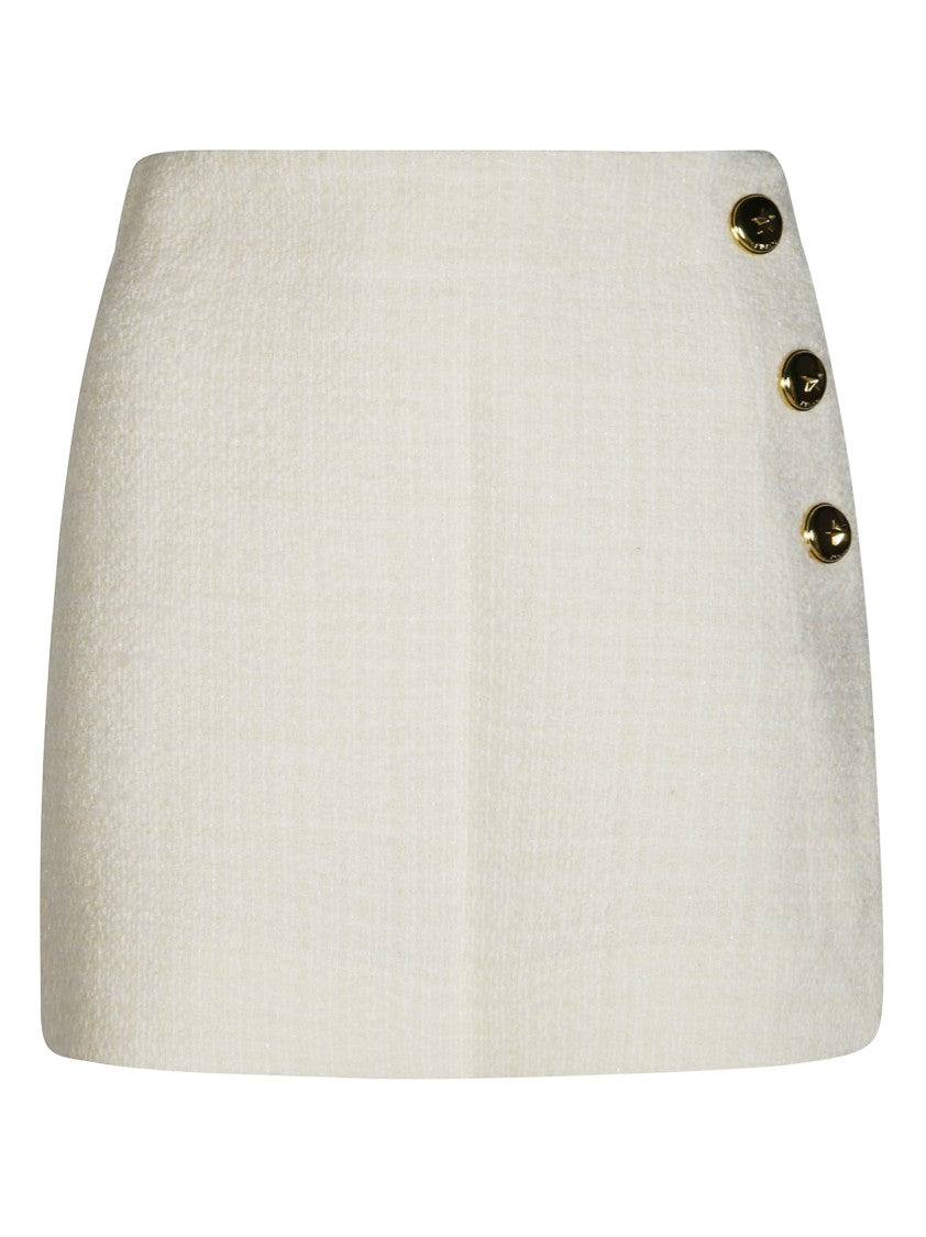 Pinko Flan Tweed Skirt