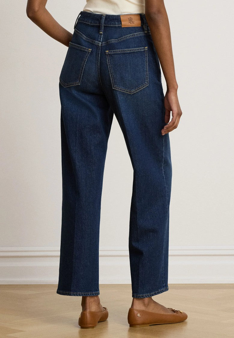 Lauren Ralph Lauren High-Waist Wide-Leg Jeans