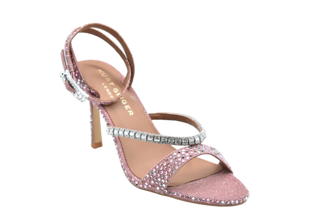 Kurt Geiger Pink Laced Chic Casual Low Shoes