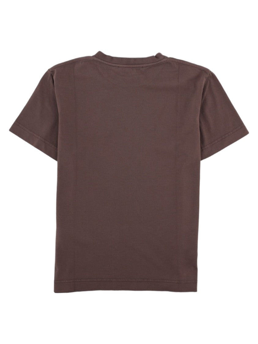 Jacquemus Brown Patch-Detail Cotton T-Shirt