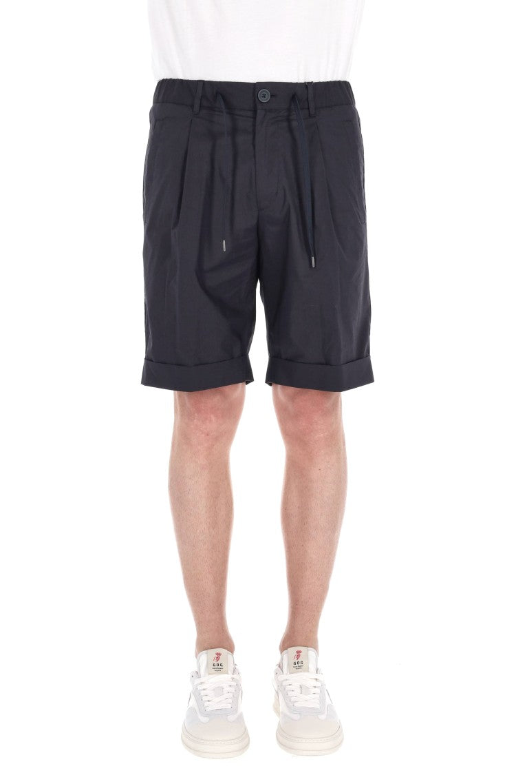 Herno Superlight Cotton Jogger Bermuda