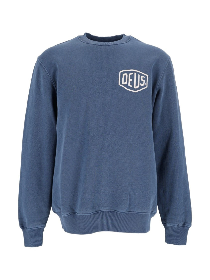 Deus Ex Machina Shield Gd Emblem Crewneck Sweatshirt
