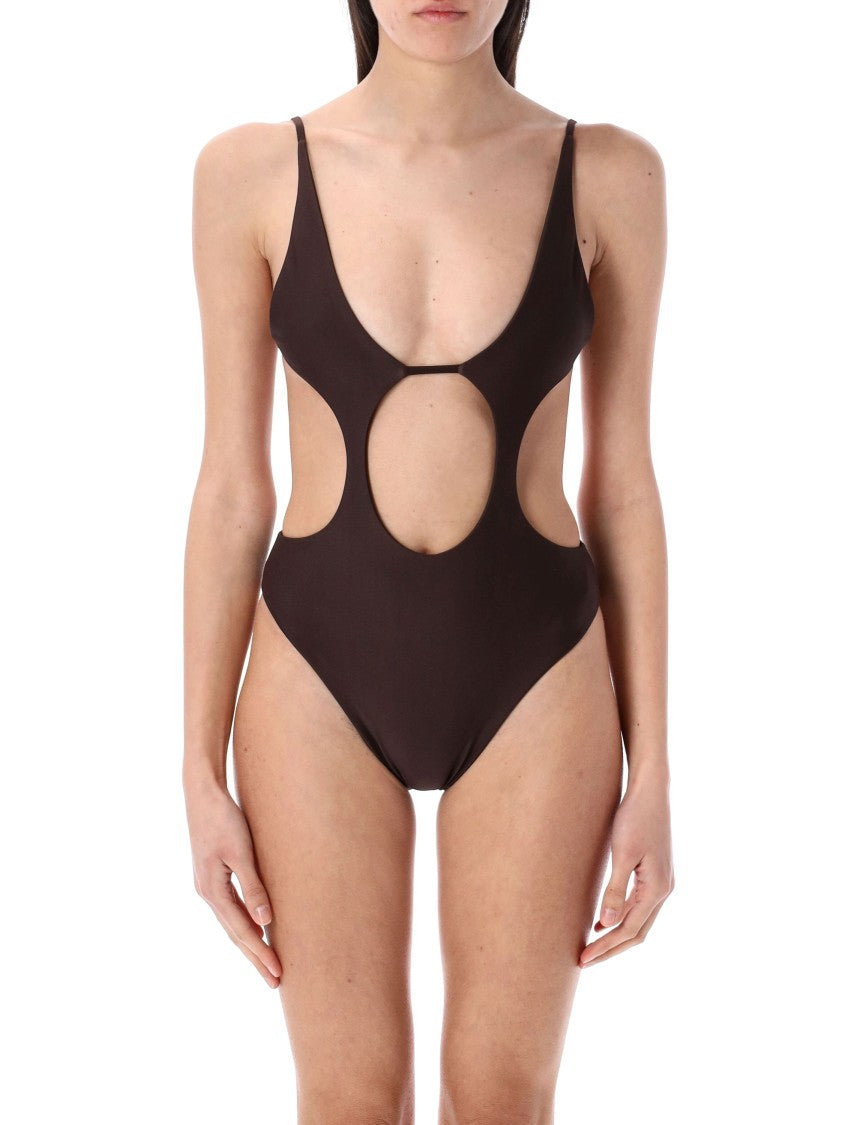Swim By Di High-Rise One-Piece Swimwear With Front Cut-Out