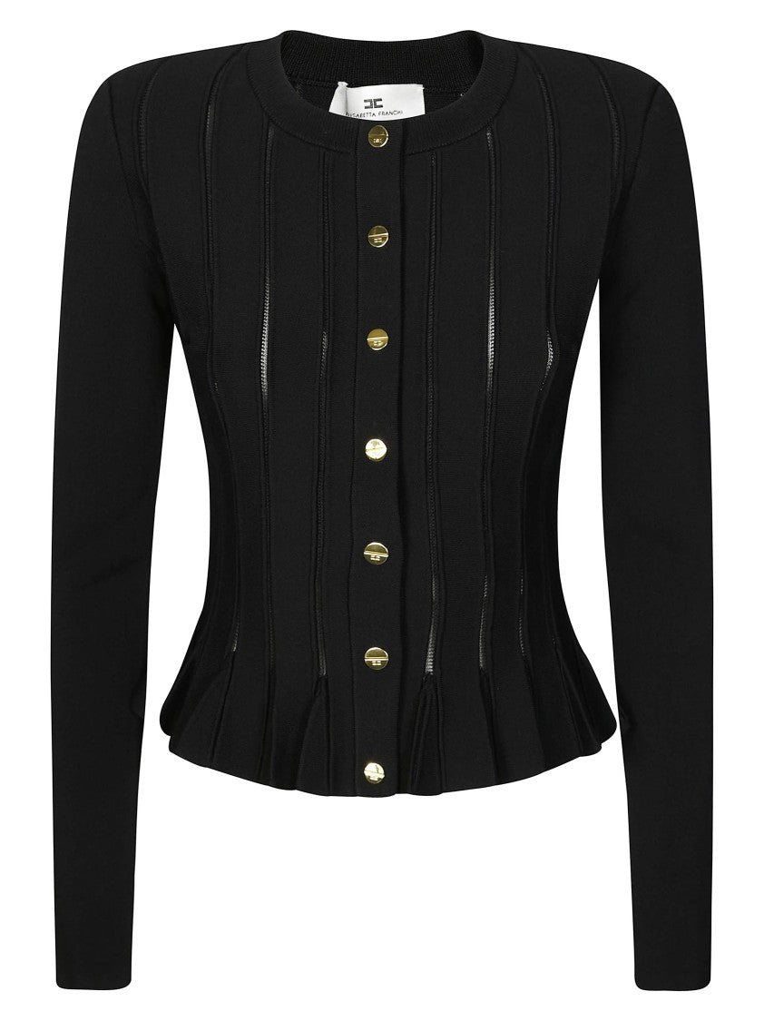 Elisabetta Franchi Crewneck Cardigan