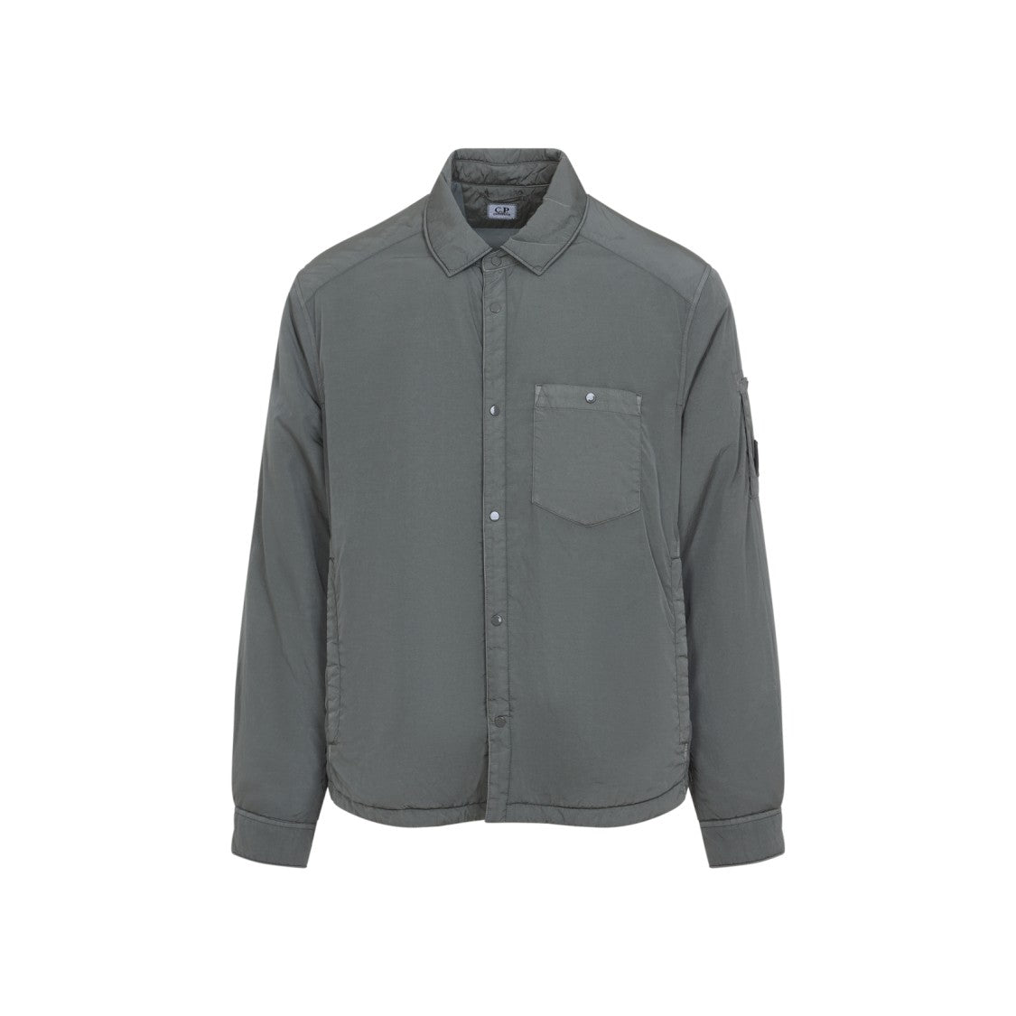 C.P. Company Button-Up Grey Polyamide Casual Jacket