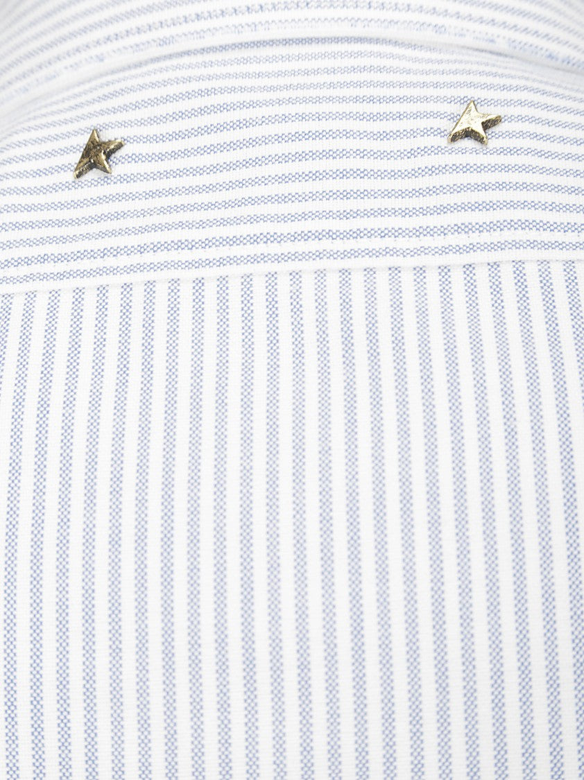 Golden Goose Long Sleeve Striped Shirt