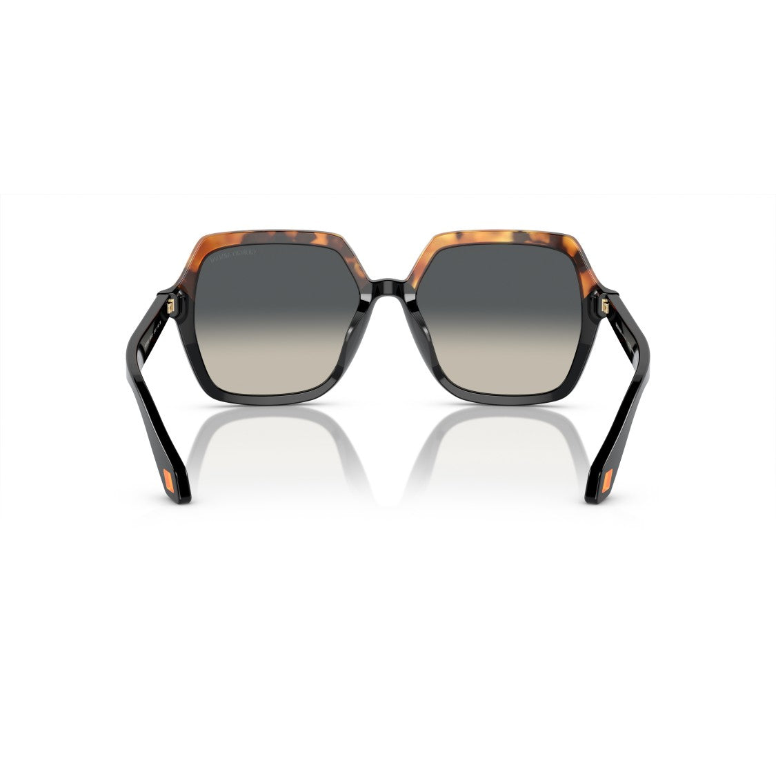 Giorgio Armani 0Ar8193u Oversized Square Sunglasses With Tortoiseshell And Gradient Lenses