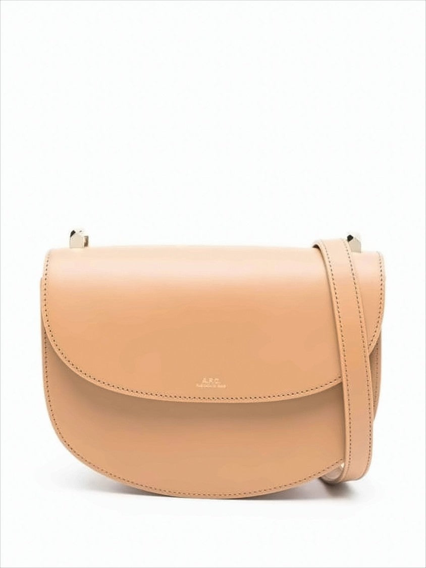 A.P.C. Smooth Leather Shoulder Bag