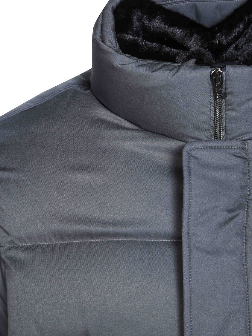 Herno High Collar Padded Down Jacket