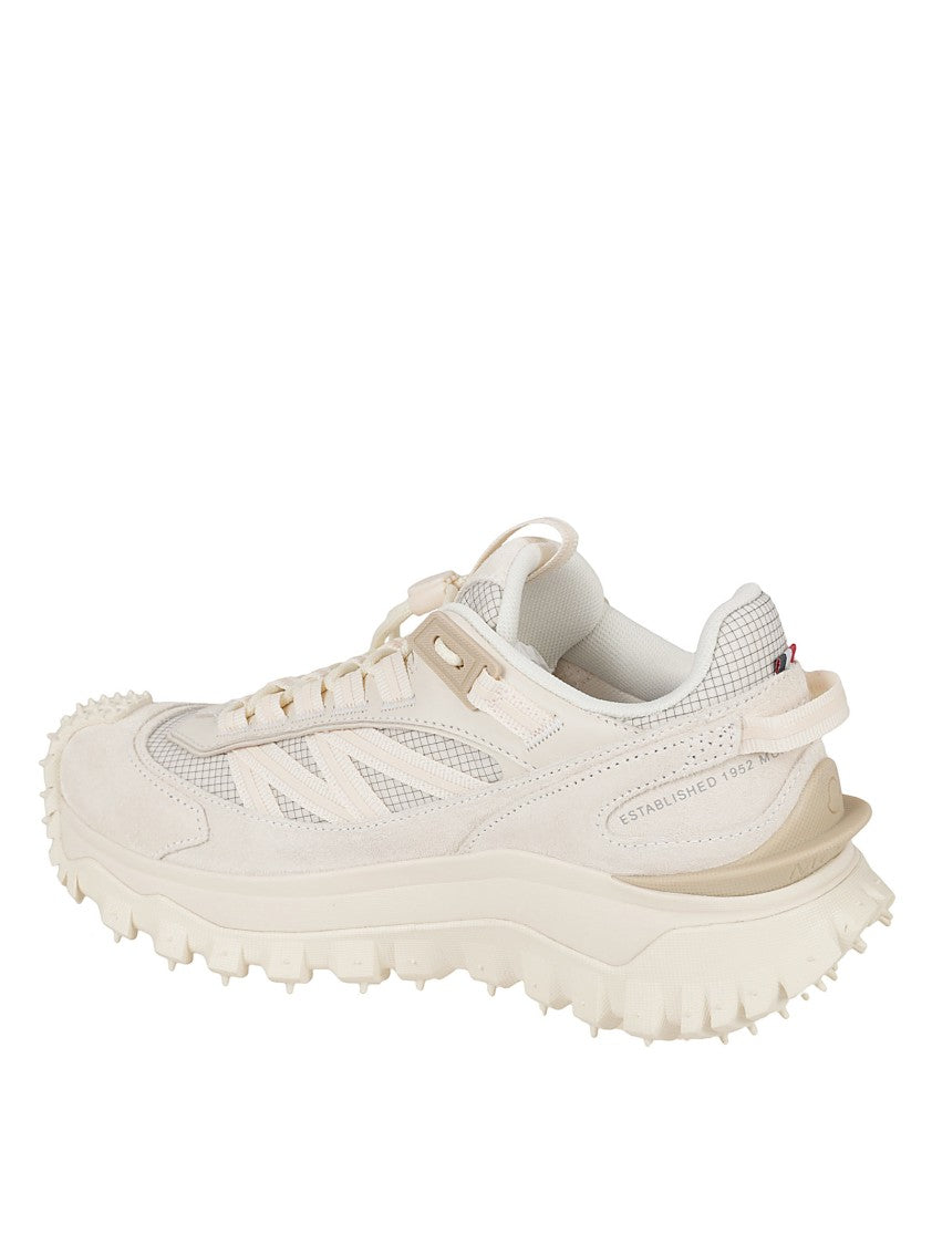 Moncler Textured Upper Sneakers With Chunky Sole