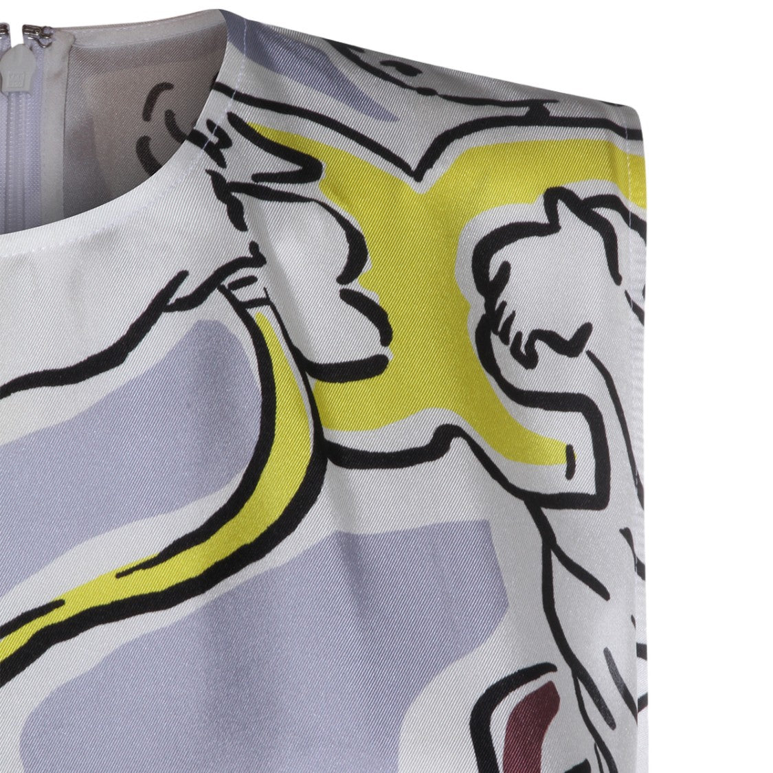 Tory Burch Floral Print Sleeveless Dress