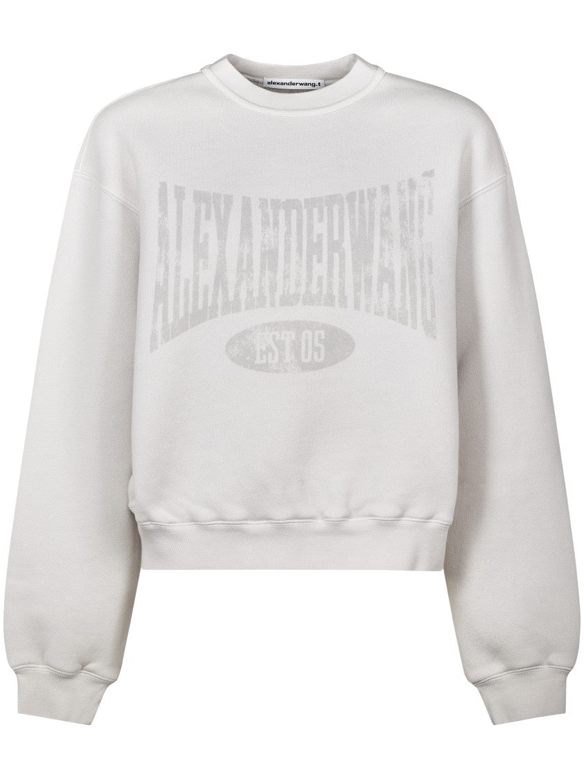 Alexander Wang Graphic Crewneck Sweatshirt