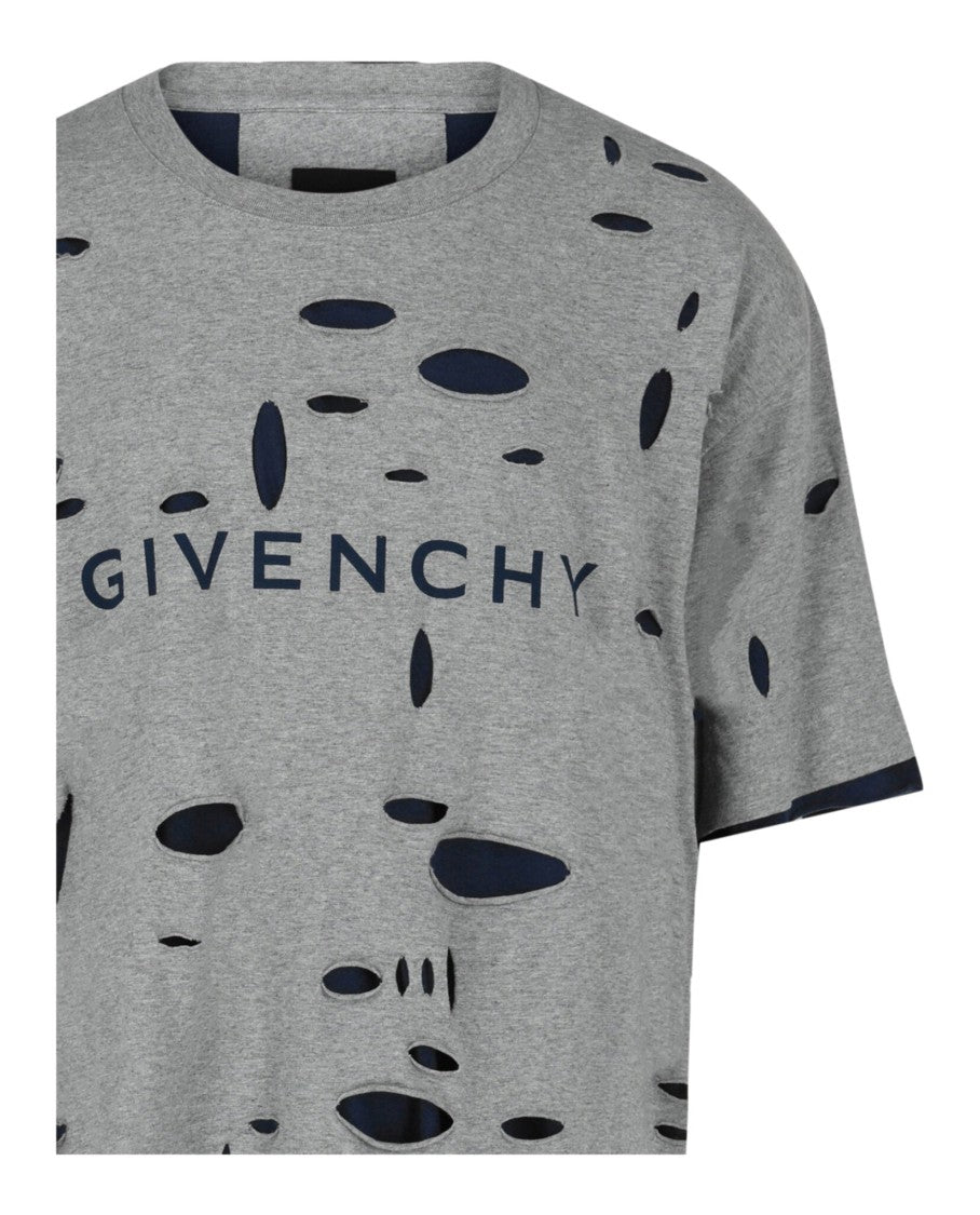 Givenchy Oversized Distressed T-Shirt