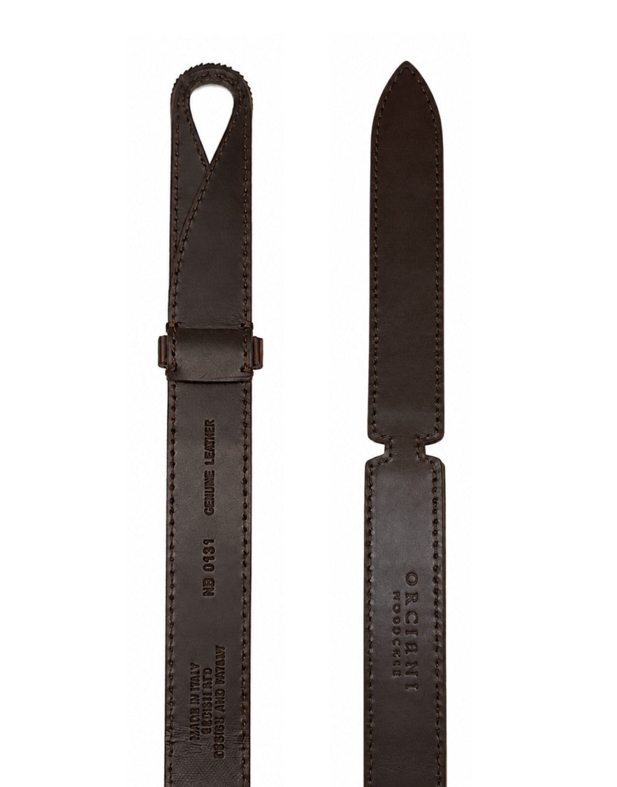 Orciani Cocco Nabuk Nubuck Leather Belt