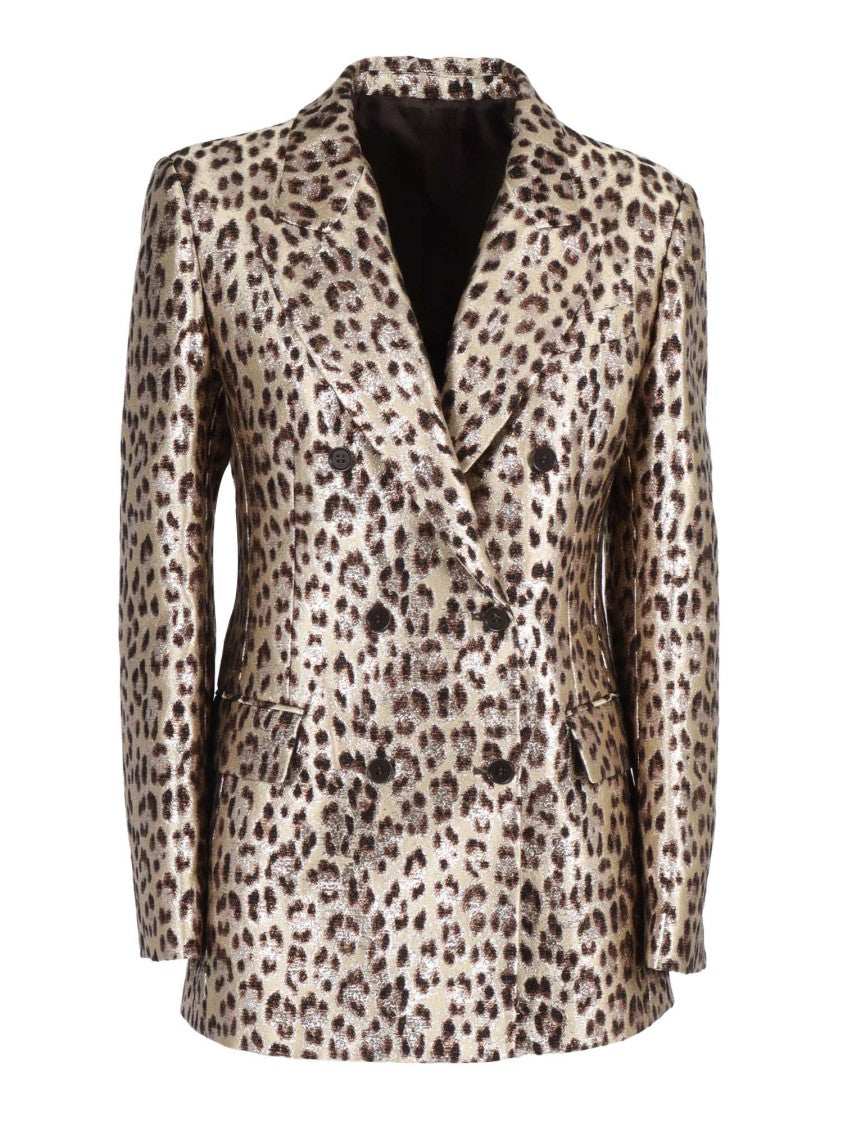 P.A.R.O.S.H. Double-Breasted Jacket With Tailored Structure
