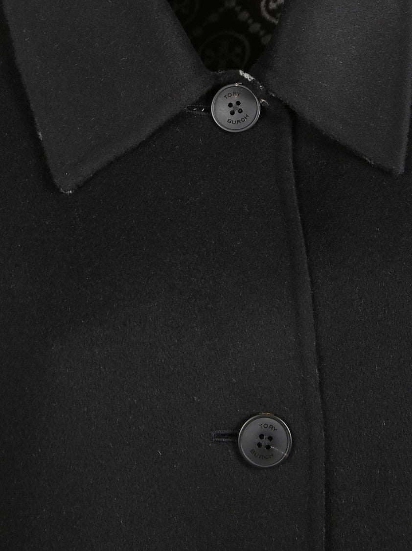 Tory Burch Reversible Double-Faced Wool Coat
