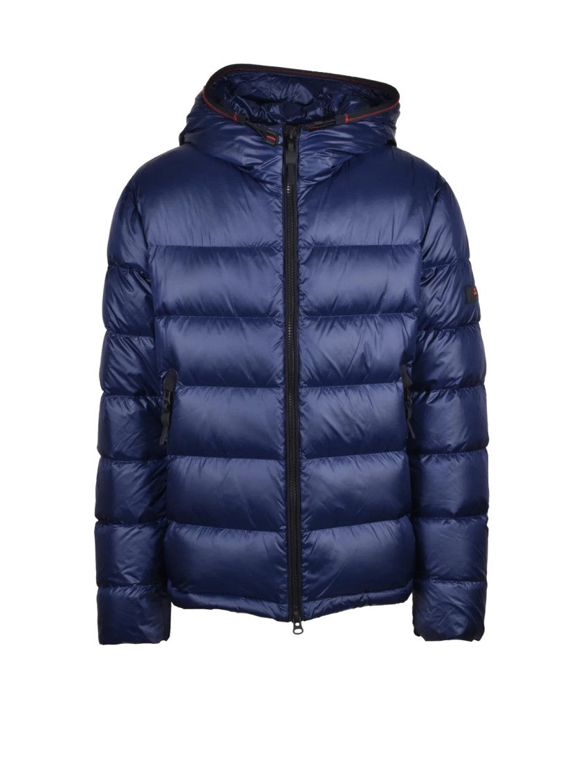 Peuterey Blue Honova Water-Resistant Down Polyamide Jacket