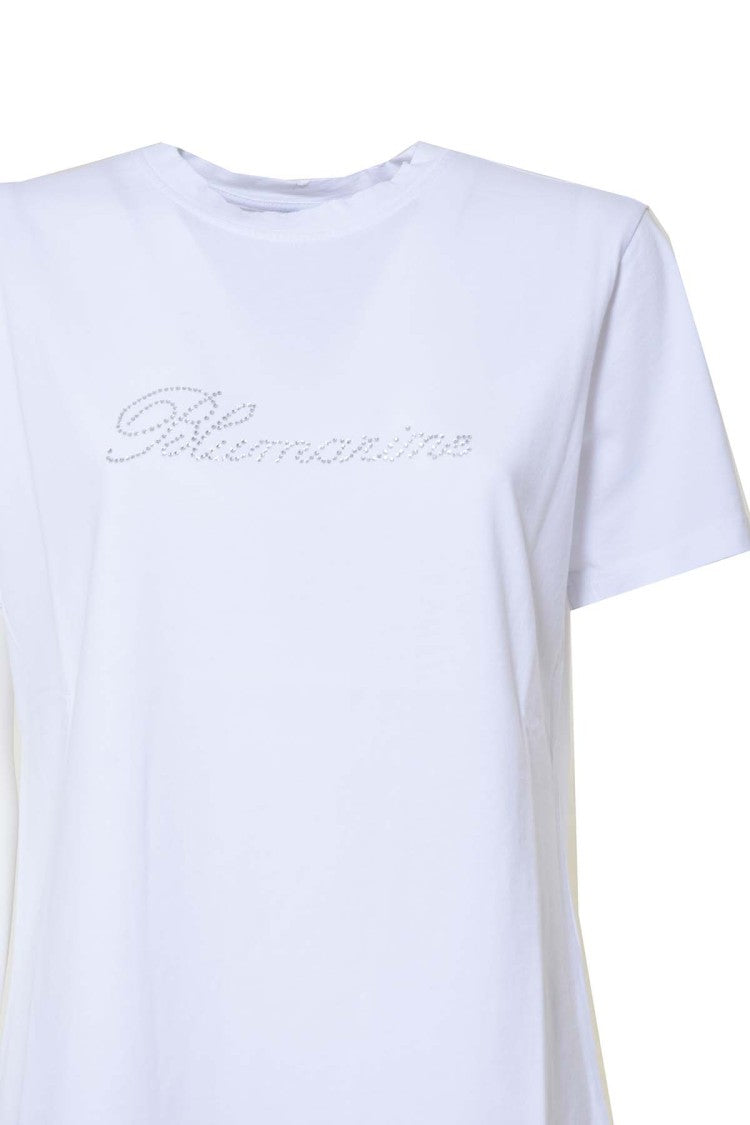 Blumarine White Basic T-Shirt