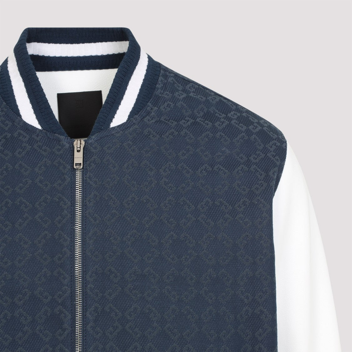Givenchy Navy Blue Cotton Bomber