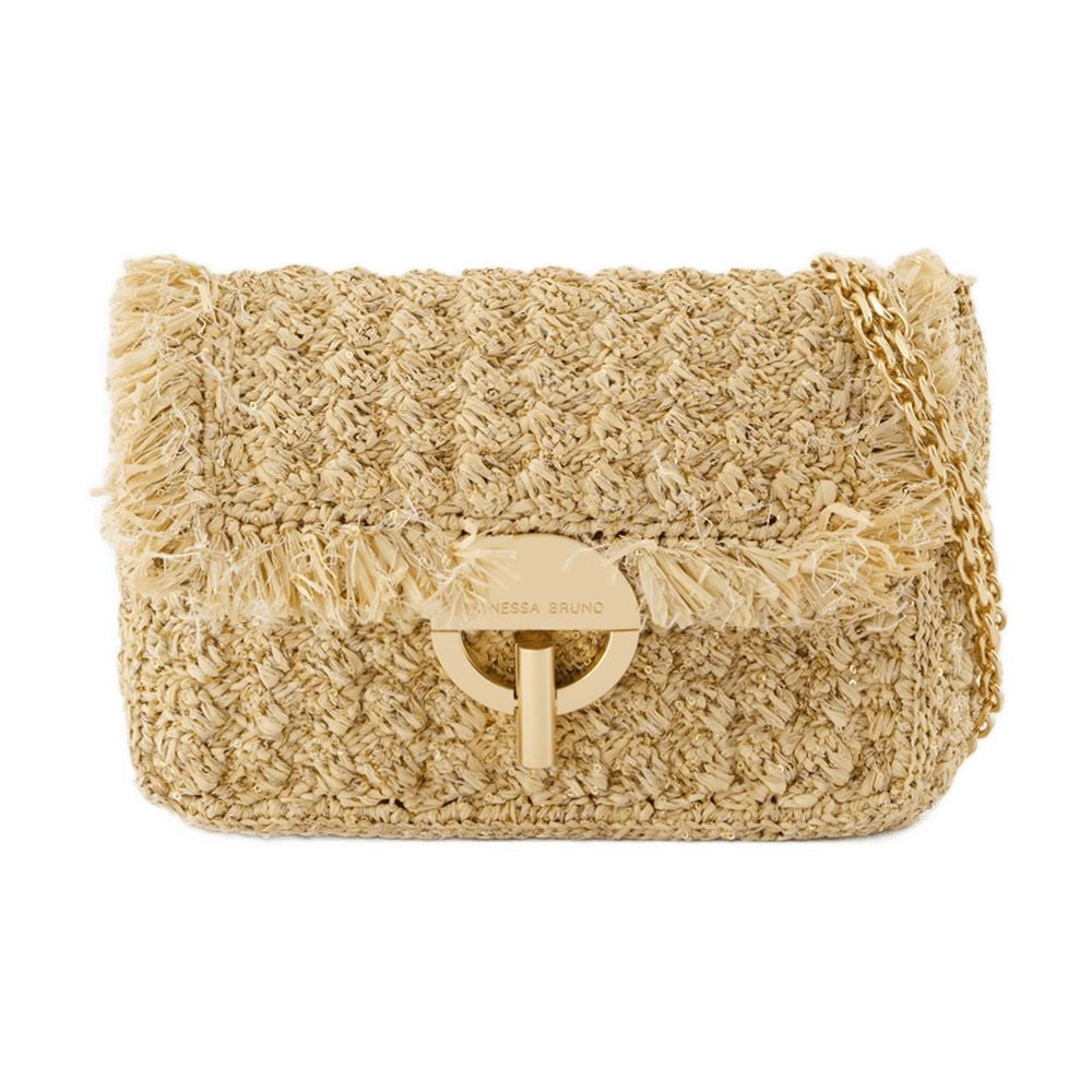 Vanessa Bruno Moon Moyen Crossbody - Cotton - Neutral