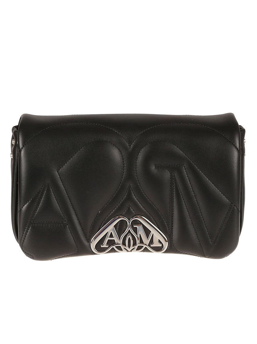 Alexander Mcqueen Quilted Lamb Leather Clutch