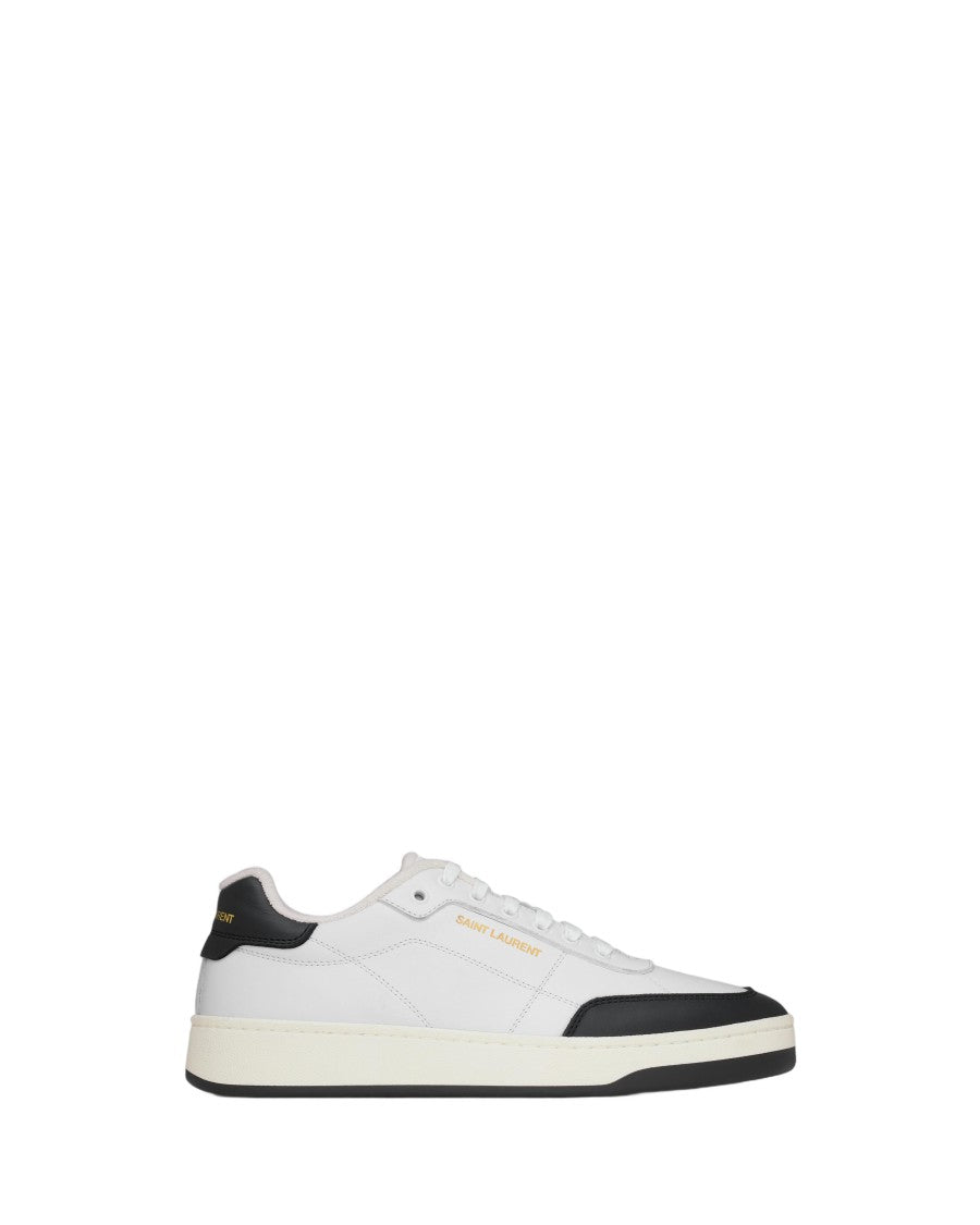 Saint Laurent Sl61 Sn Low-Top Calf Leather Sneakers