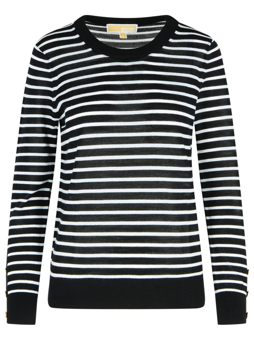 Michael Michael Kors Black Wool Sweater