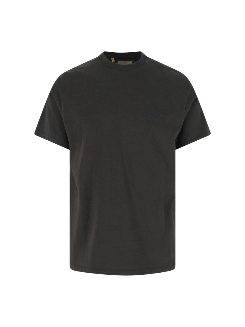 Gallery Dept. Black Vintage Distressed Logo T-Shirt
