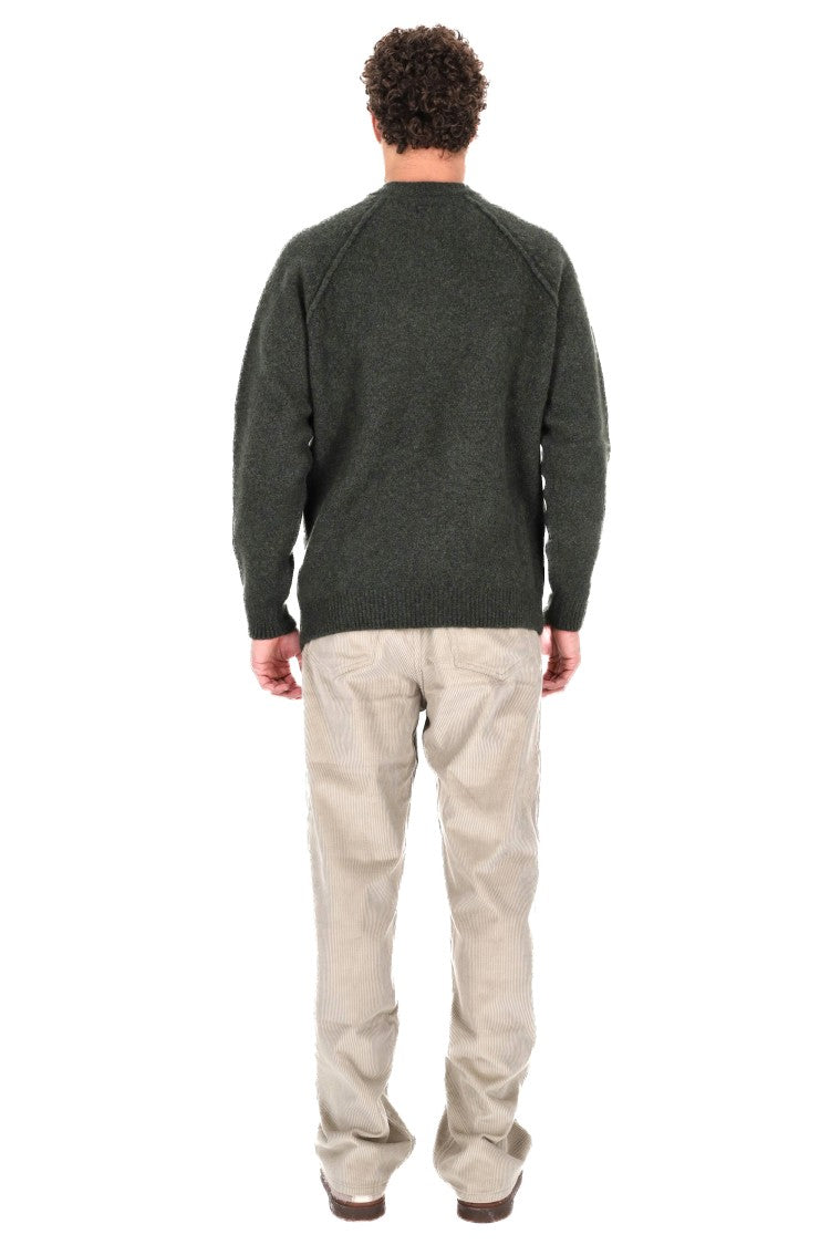 C.P. Company Wool Crewneck Sweater With Central Logo