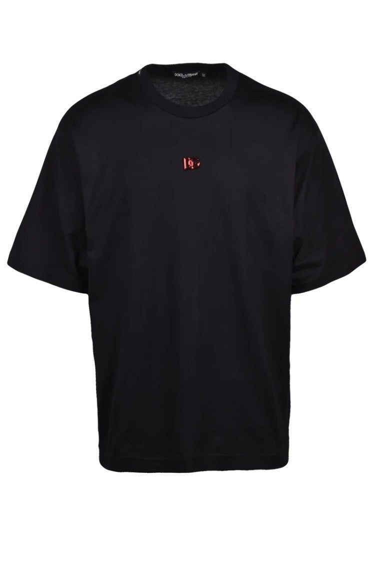 Dolce & Gabbana Cotton T-Shirt - Black