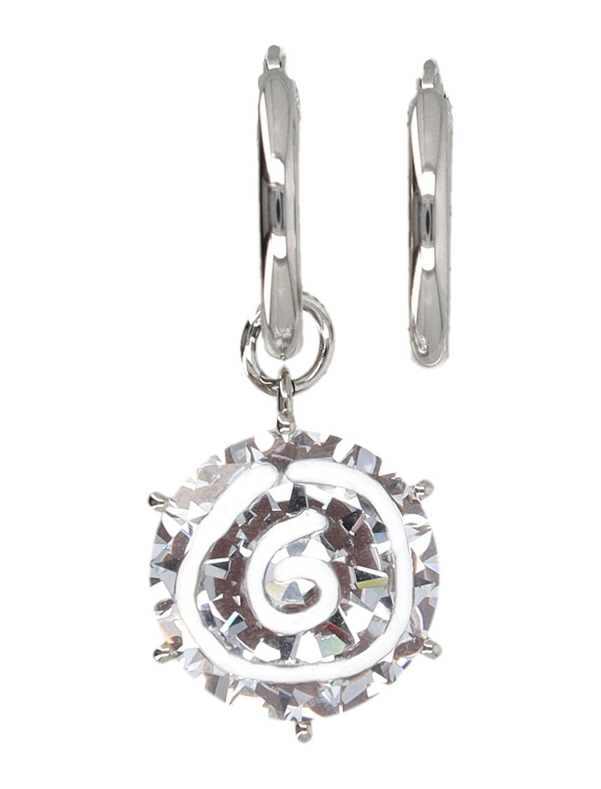 Mm6 By Maison Margiela Diamond 6 Earrings