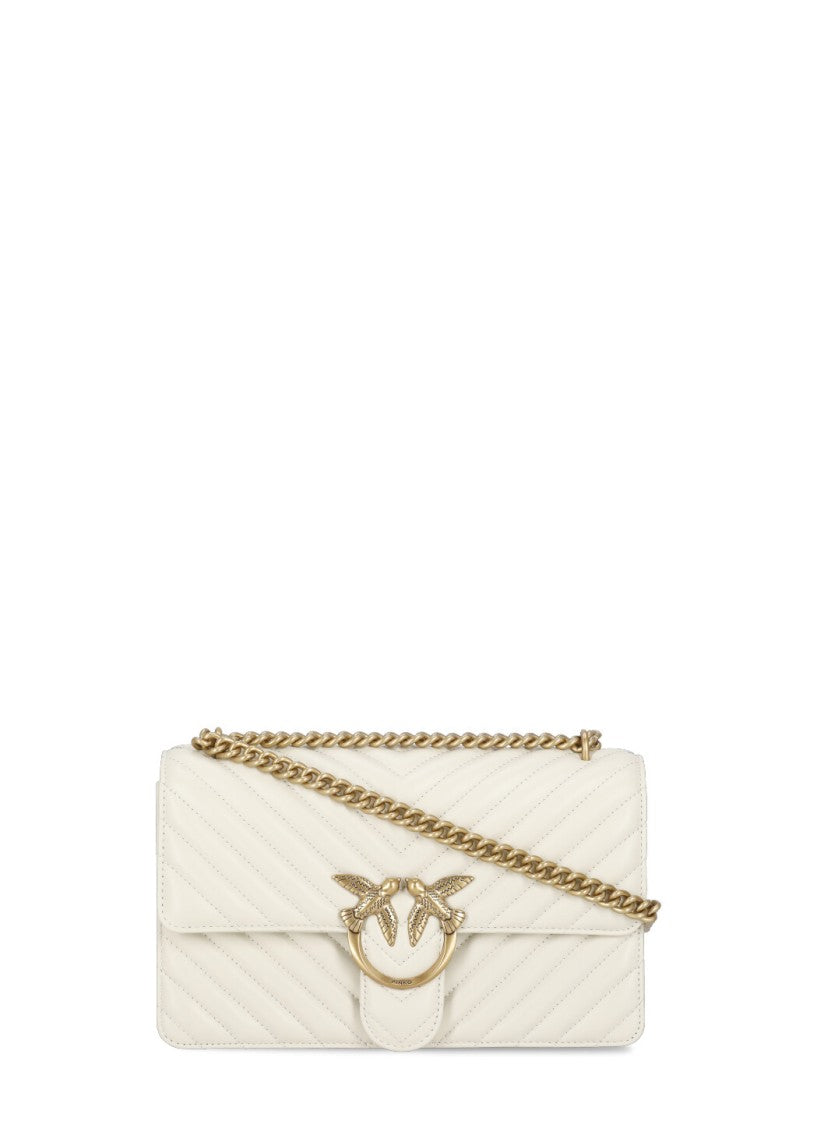 Pinko Ivory Love One Bag