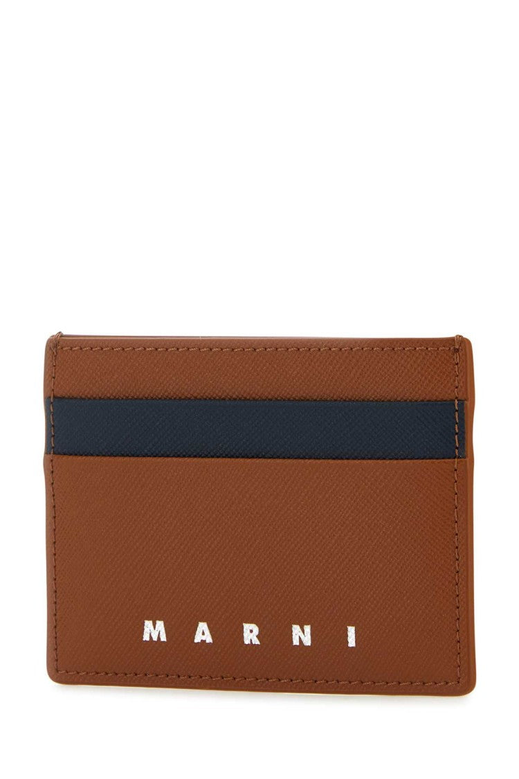Marni Two-Tone Leather Cardholder