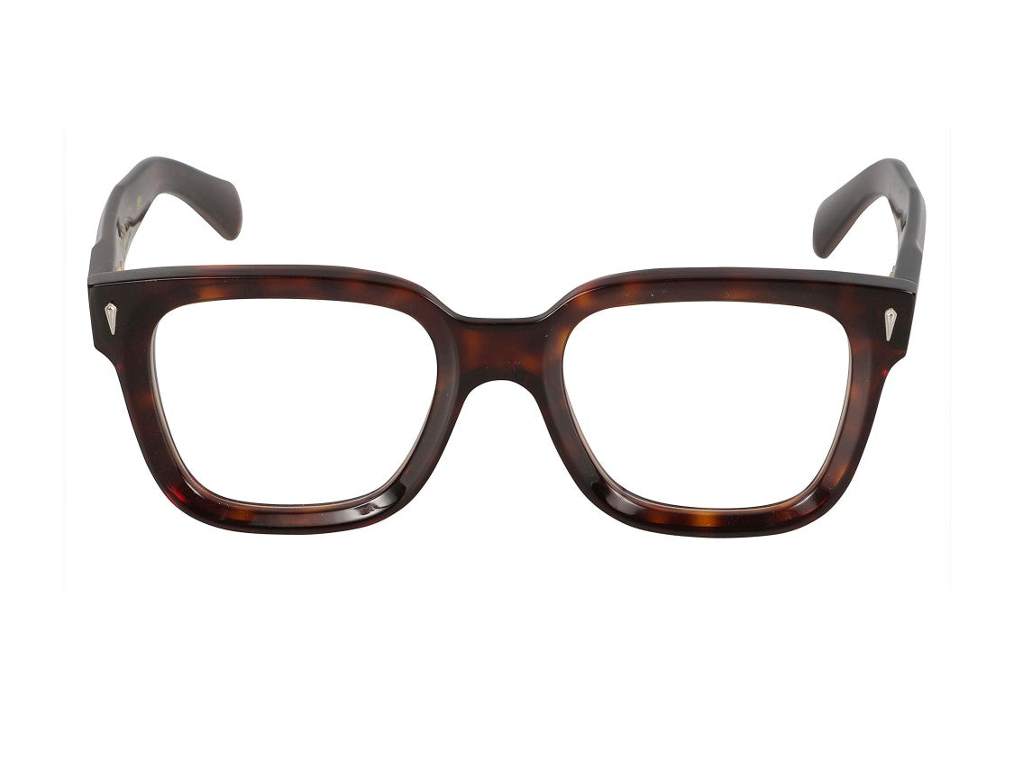 Kador Tortoiseshell Kurt Oversized Square Eyeglasses