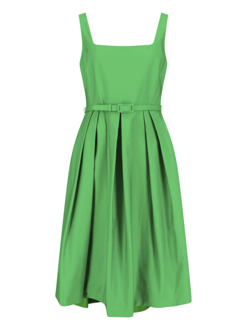 Polo Ralph Lauren Midi Dress With Square Neckline