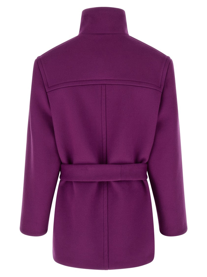 Saint Laurent Double-Face Wool Coat