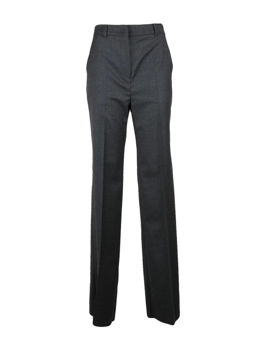 Max Mara Tailored Straight-Leg Trousers In Premium Virgin Wool Blend
